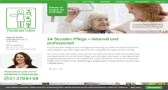 Desktop Screenshot of 24-std-pflege.at